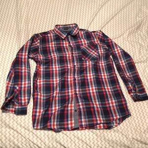 Tommy Hilfiger Plaid Button Down Shirt